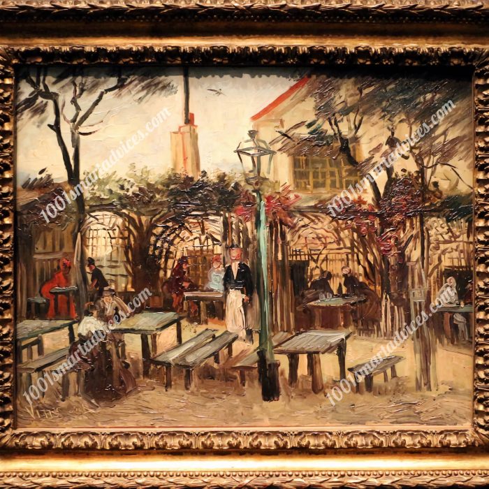Terrace of a Cafe on Montmartre (La Guinguette) by Vincent Van Gogh