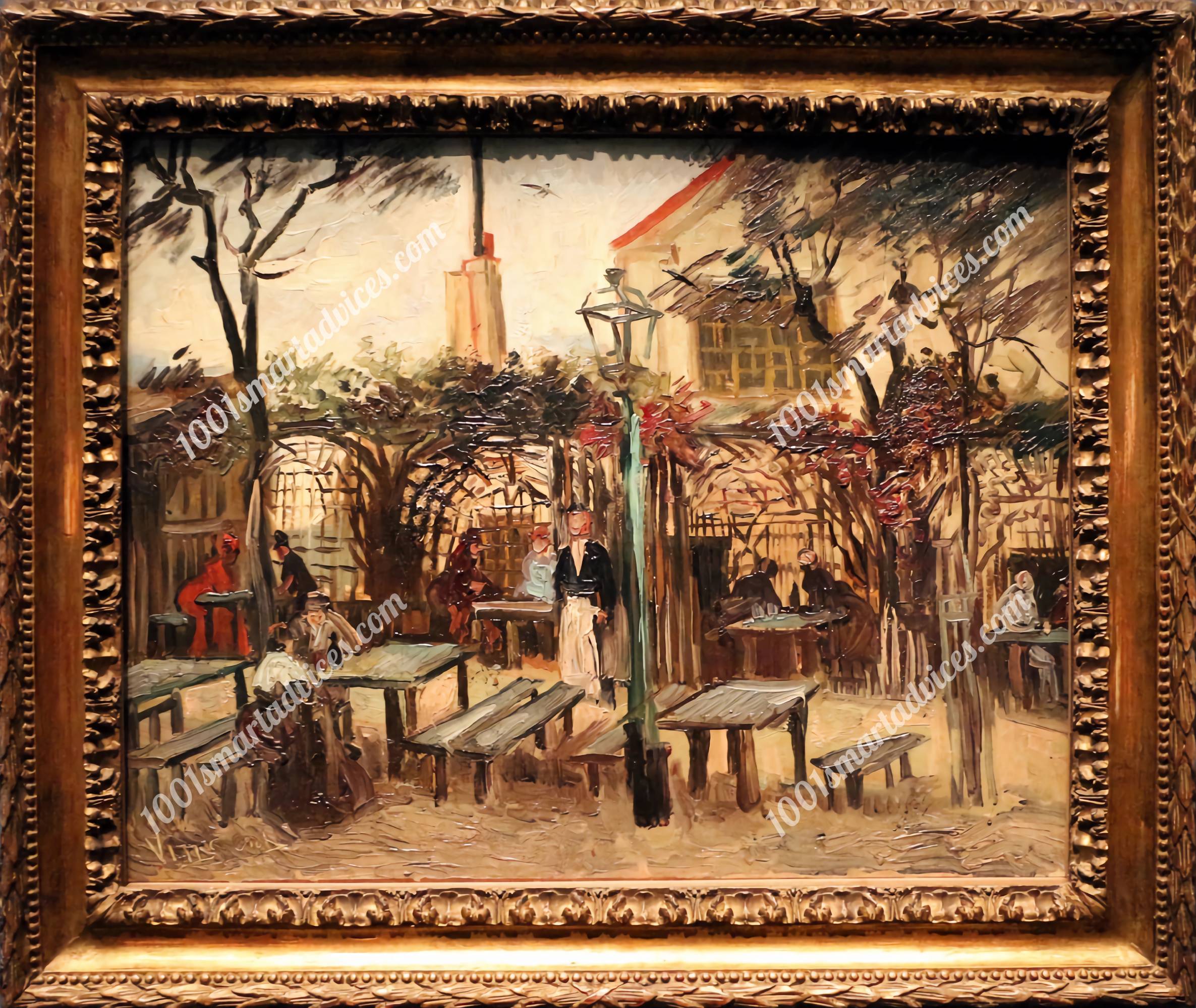 Terrace of a Cafe on Montmartre (La Guinguette)