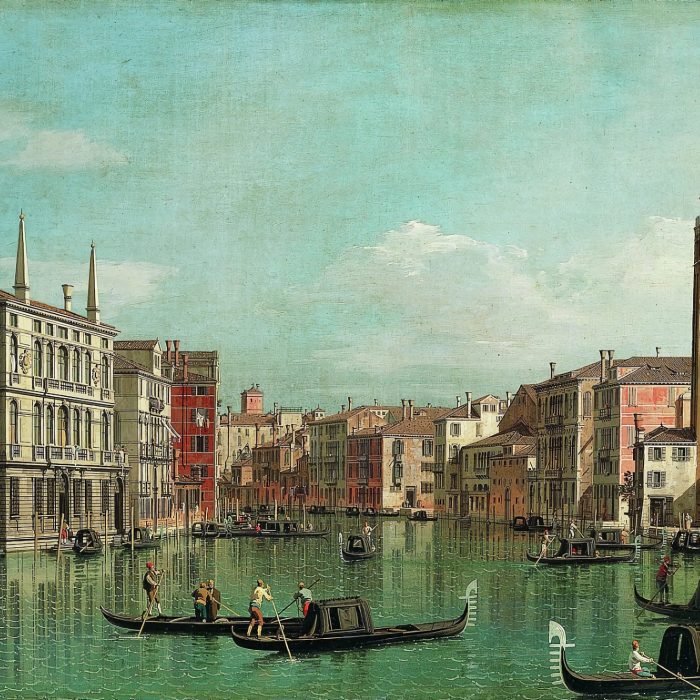 The Grand Canal, Venice by Canaletto (Giovanni Antonio Canal)