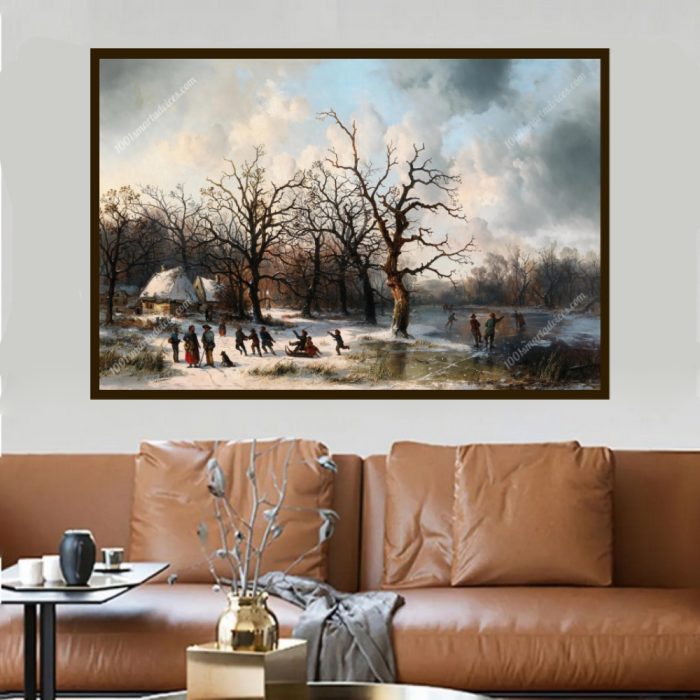 Winter Pleasures by Josef Püttner