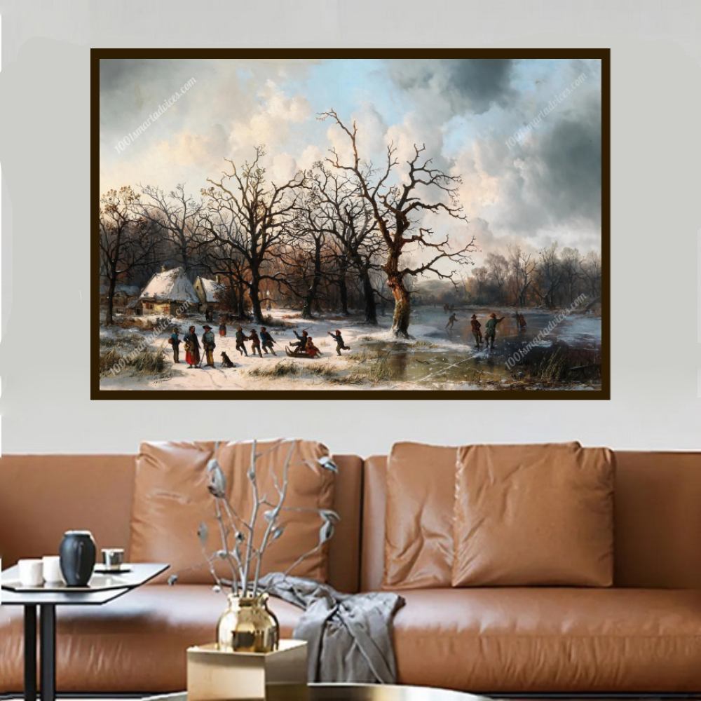 Winter Pleasures by Josef Püttner - Image 2