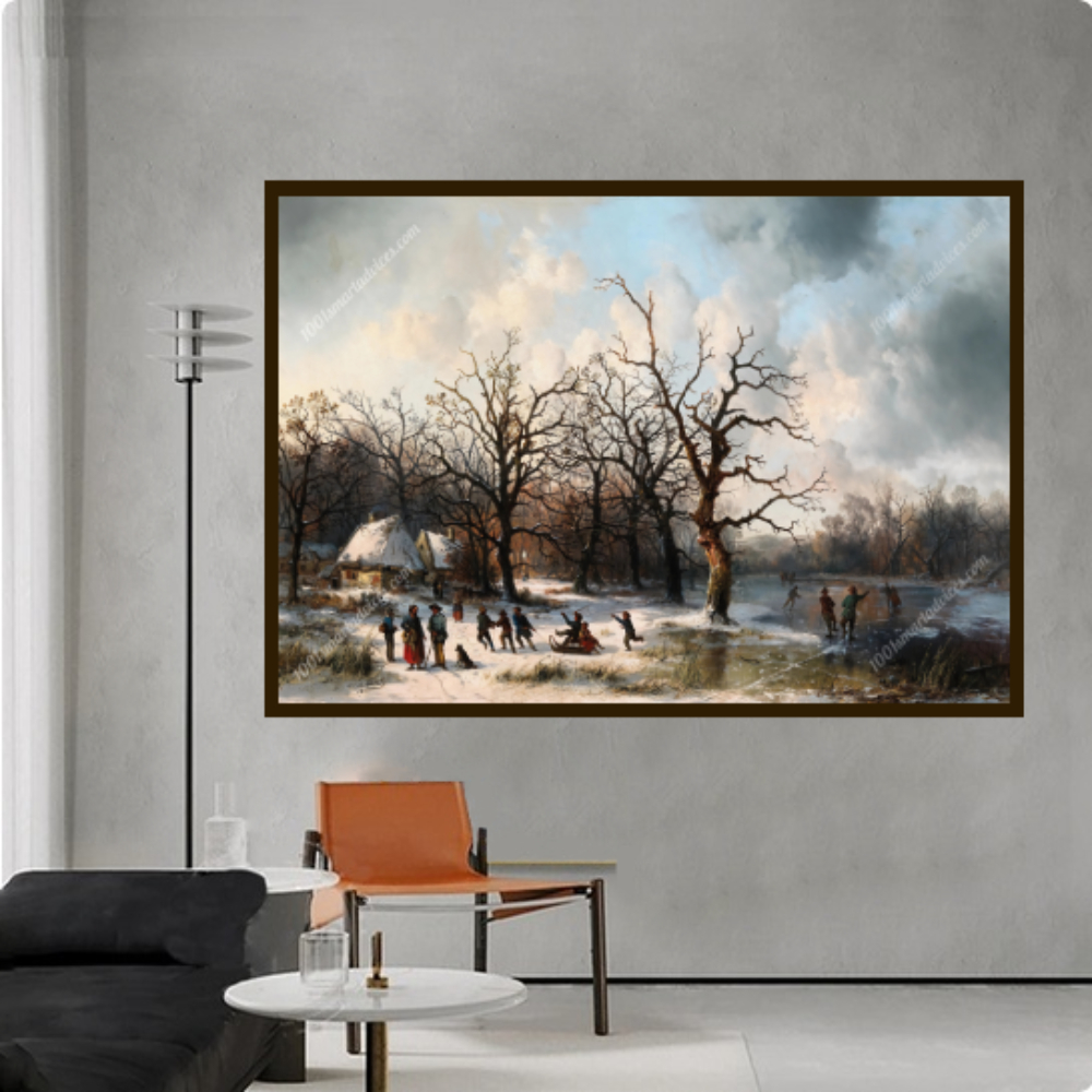 Winter Pleasures by Josef Püttner - Image 3