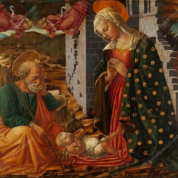Adoration of the Child by Fra Diamante