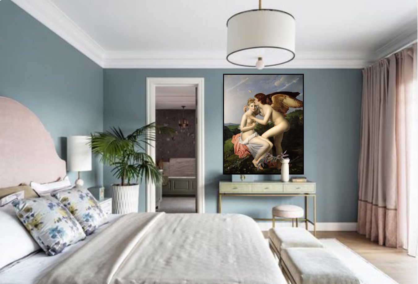 Cupid and Psyche by François Pascal Simon Gérard - Image 2