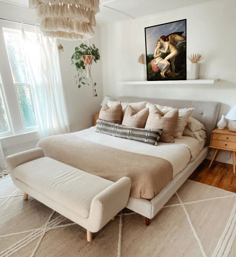 Cupid and Psyche by François Pascal Simon Gérard - Image 3