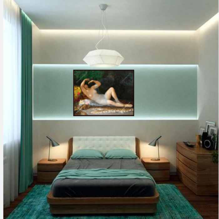 Odalisk by Carl Ludvig Frid