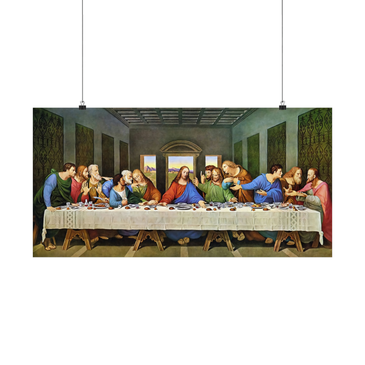 The Last Supper by Leonardo Da Vinci - Image 2