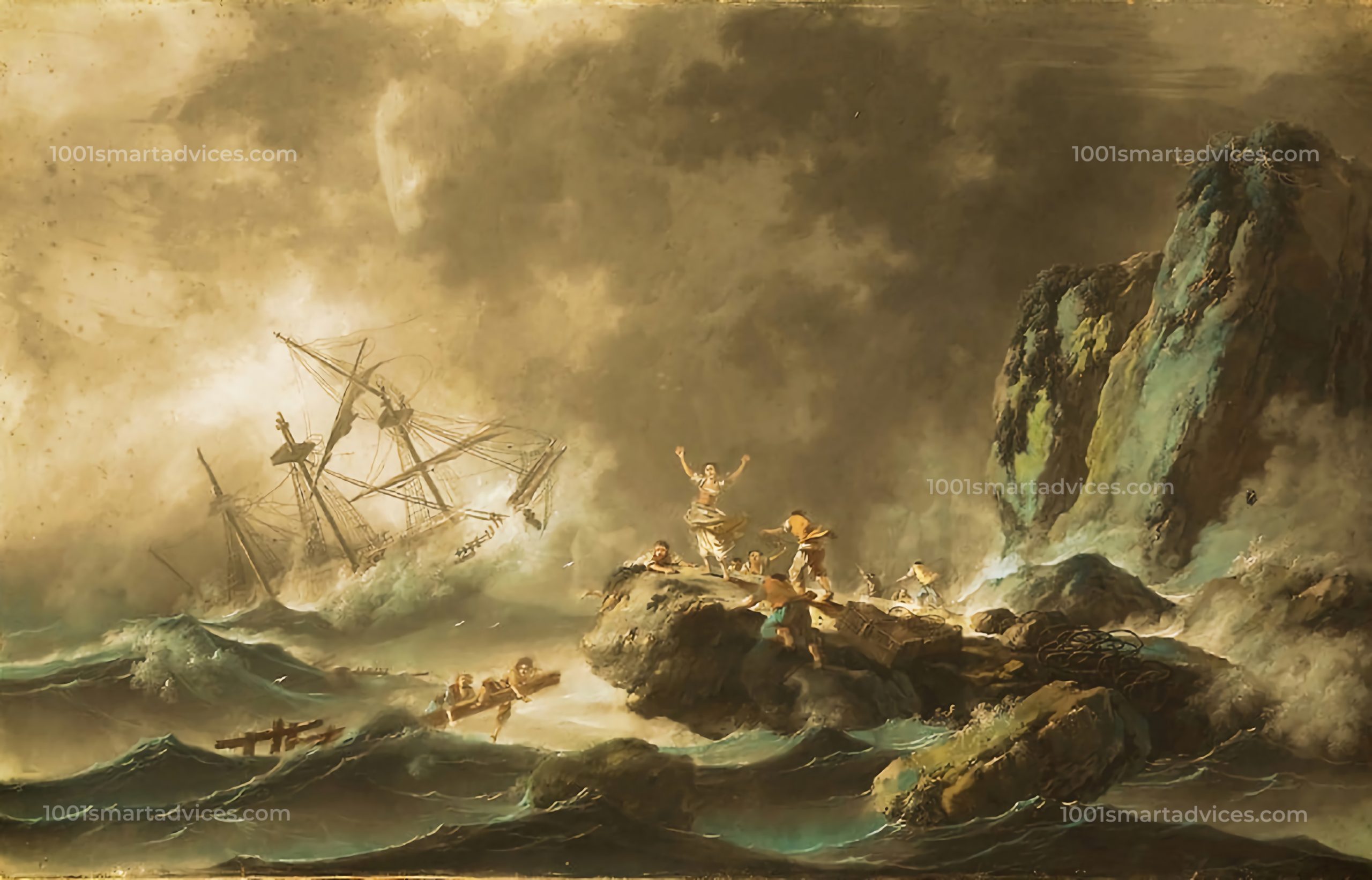 A Shipwreck in a Storm