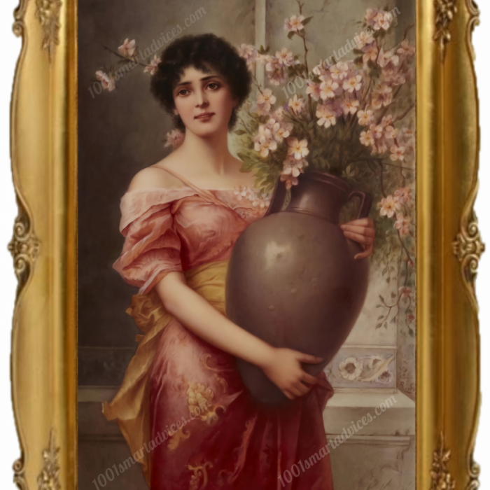 Apfelblüte(Apple blossom) by Conrad Kiesel