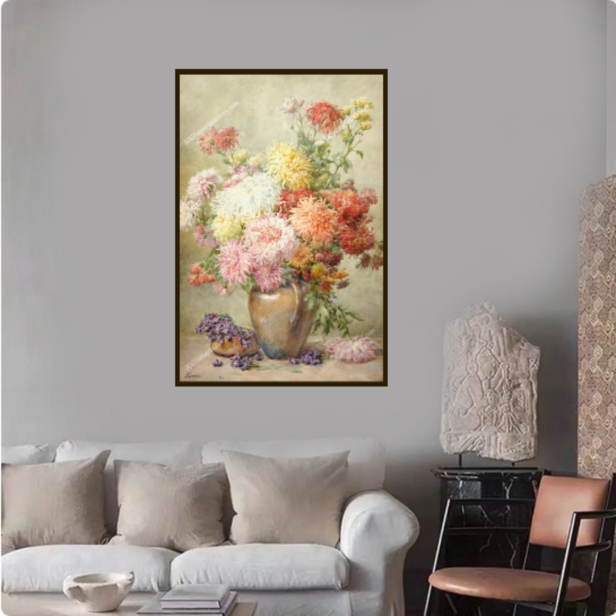 Chrysanthèmes by François Rivoire - Image 3