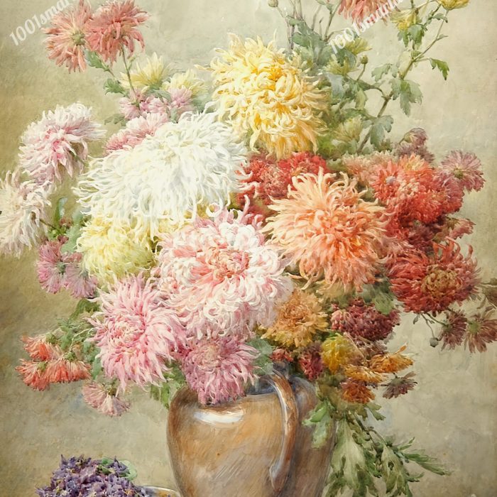 Chrysanthèmes by François Rivoire