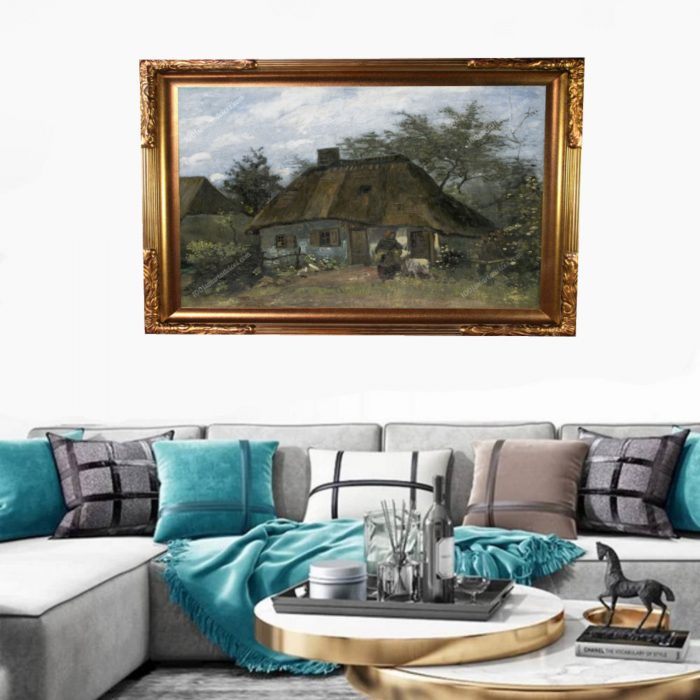 Farmhouse in Nuenen by Vincent van Gogh