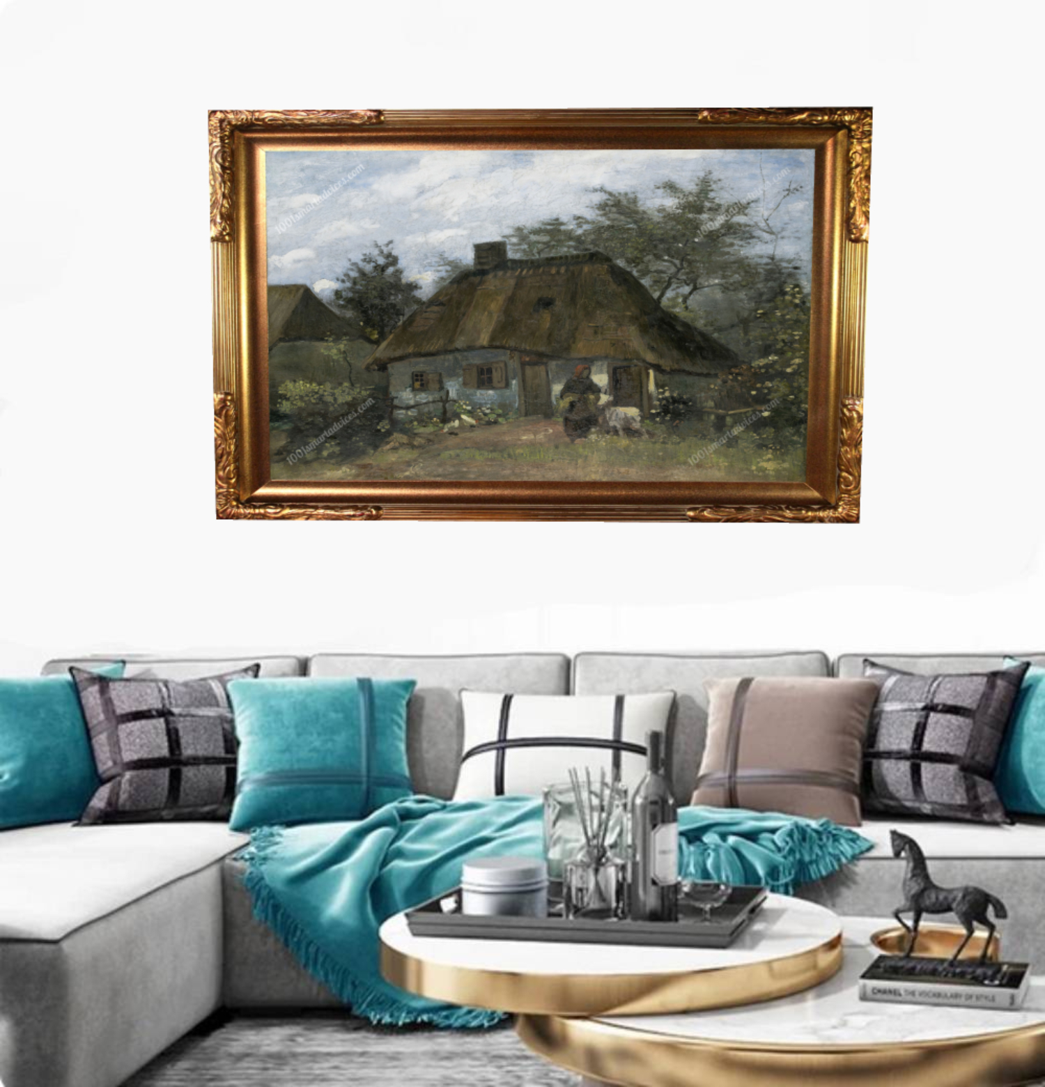 Farmhouse in Nuenen by Vincent van Gogh - Image 2