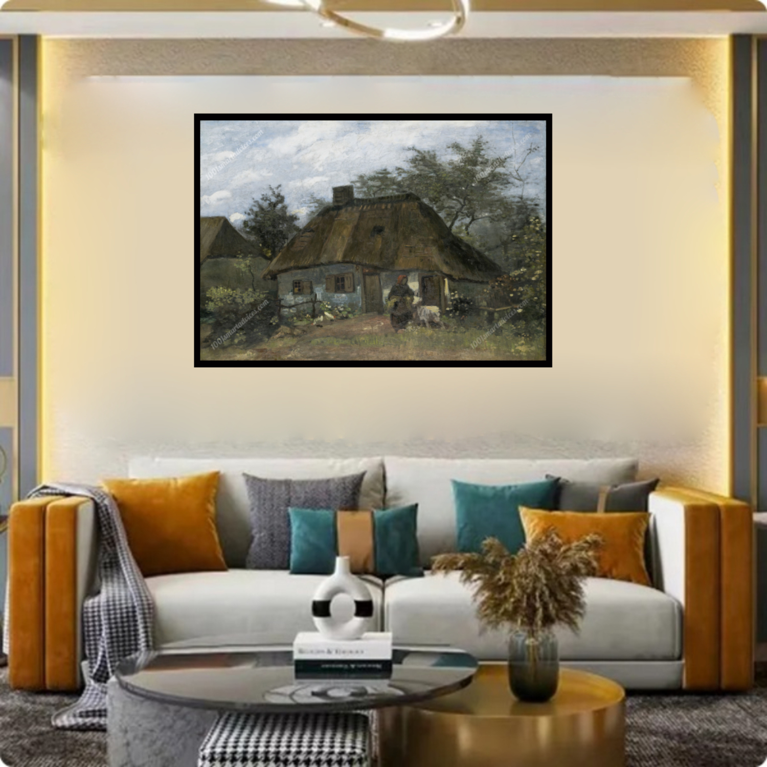 Farmhouse in Nuenen by Vincent van Gogh - Image 3