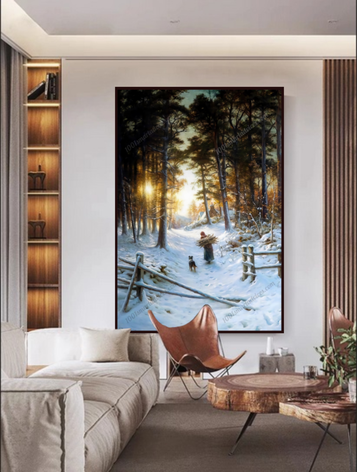 Winter by Joseph Farquharson - Image 2