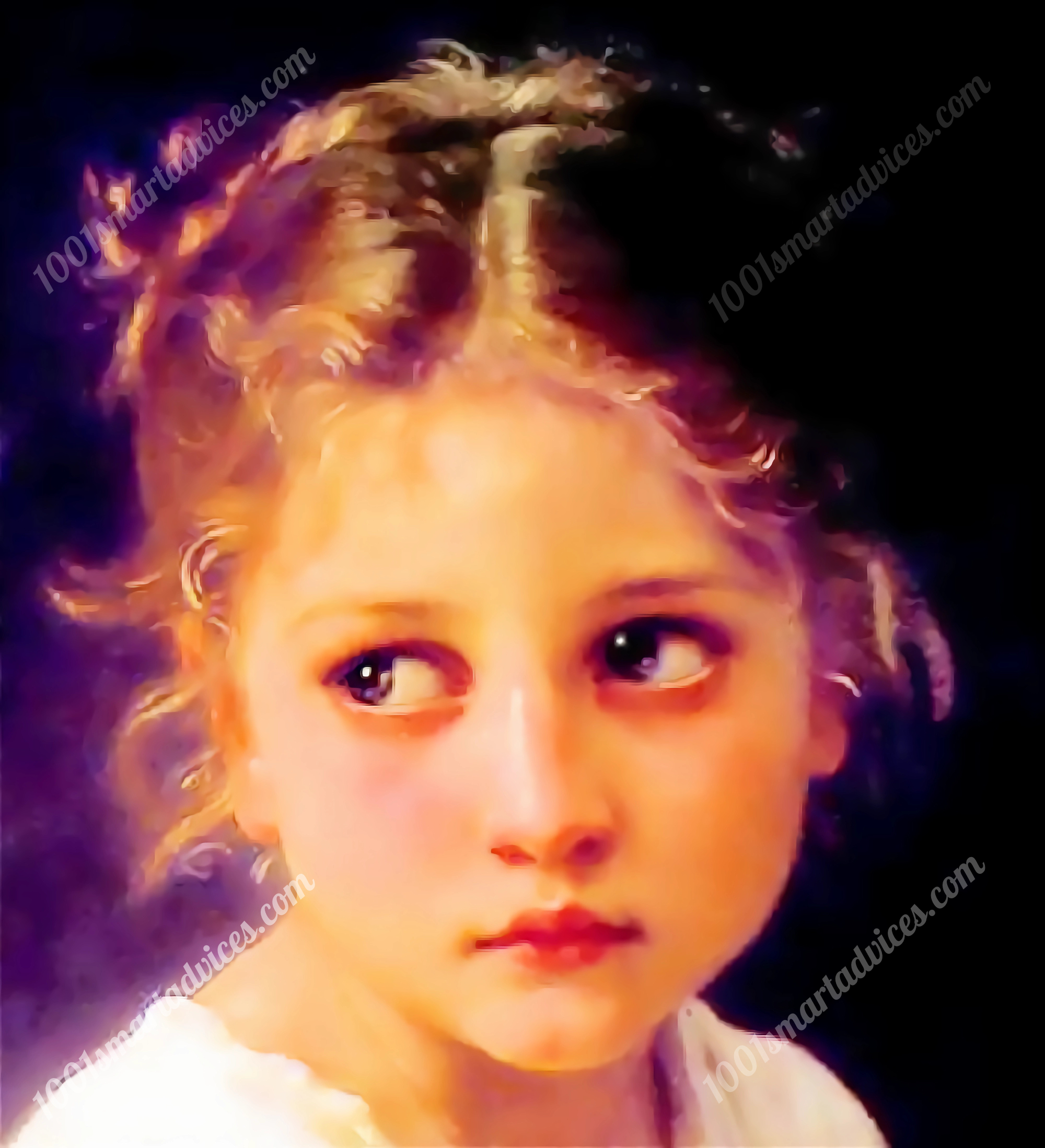 At the Foot of the Cliff by William-Adolphe Bouguereau - Image 2