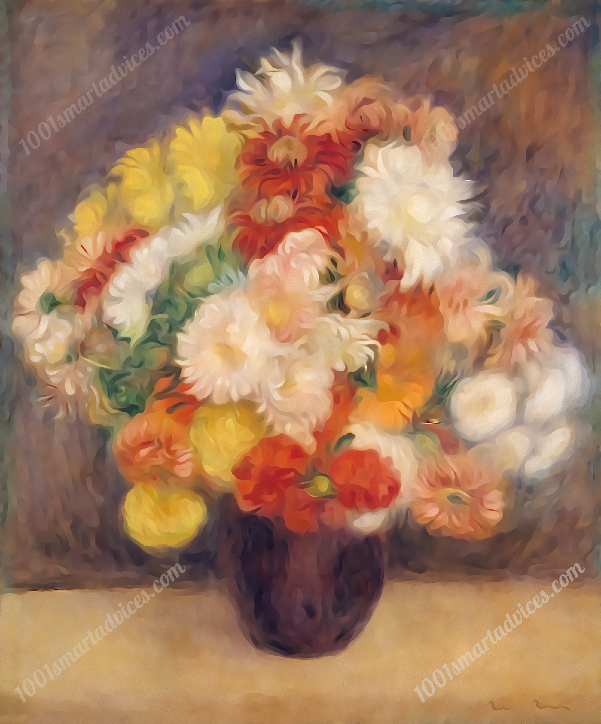 Bouquet of Chrysanthemums