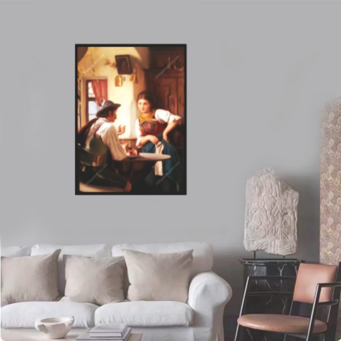 Der Verehrer (The admirer) by Ludwig Vollmar