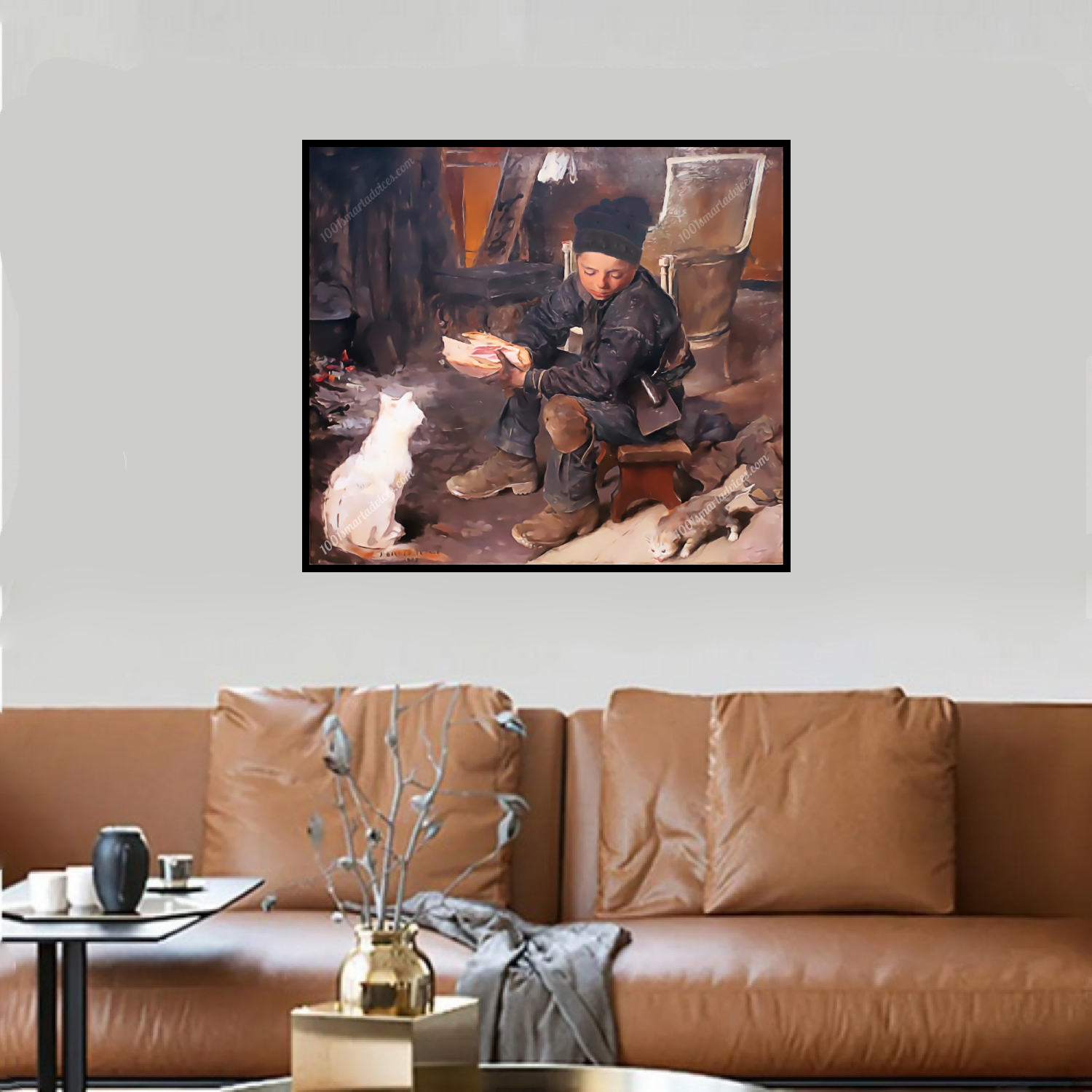 The Little Chimney Sweep by Jules Bastien-Lepage - Image 2