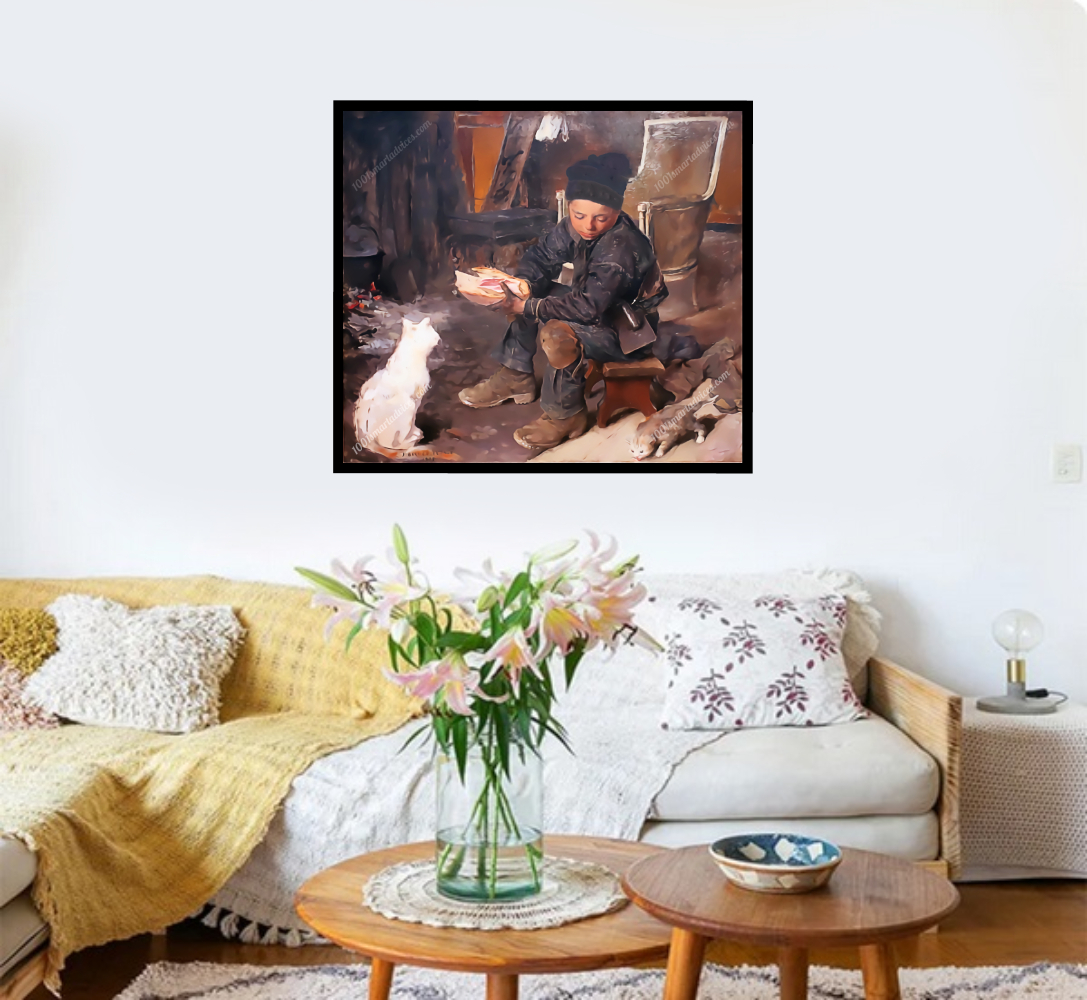 The Little Chimney Sweep by Jules Bastien-Lepage - Image 3