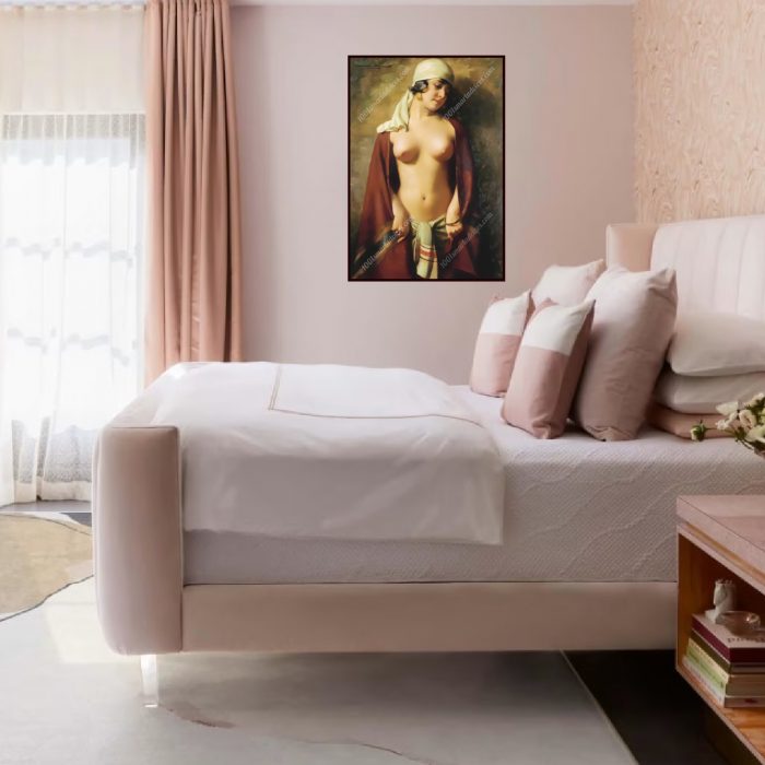 Oriental Nude by Hans Hassenteufel