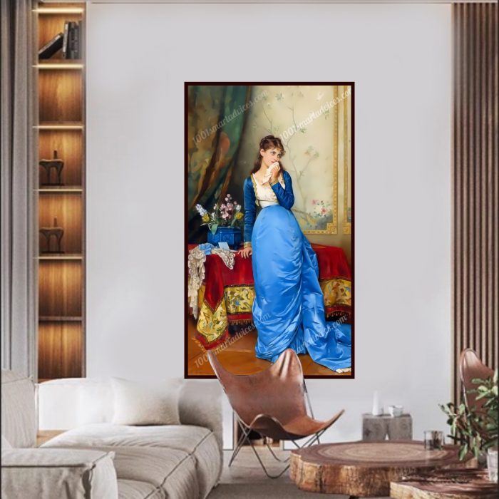 The Letter by Auguste Toulmouche