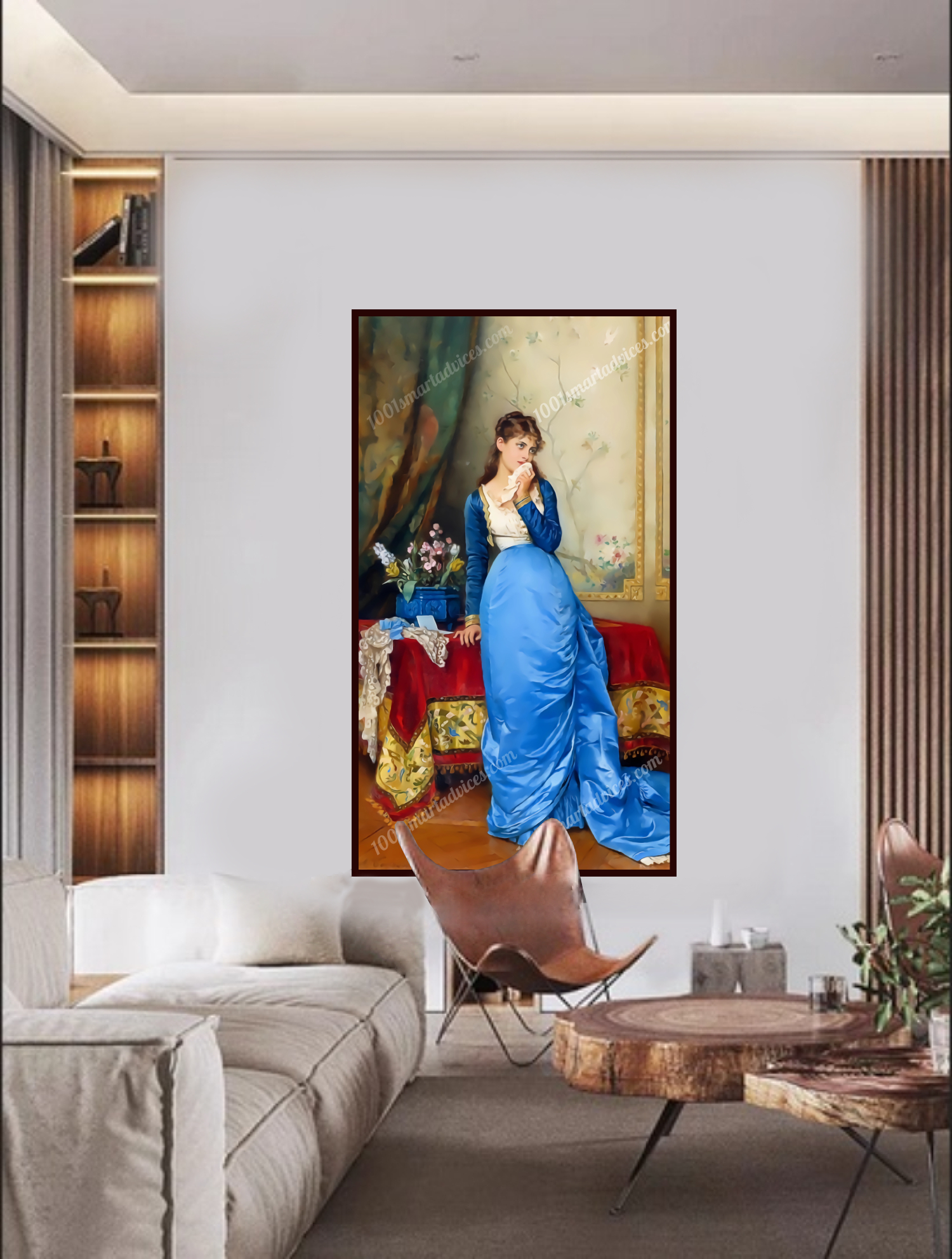 The Letter by Auguste Toulmouche - Image 2