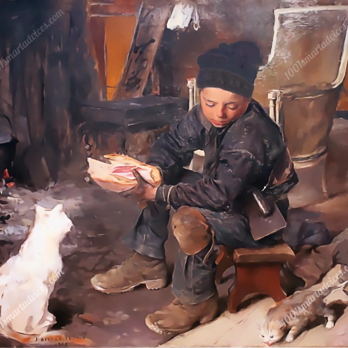 The Little Chimney Sweep by Jules Bastien-Lepage