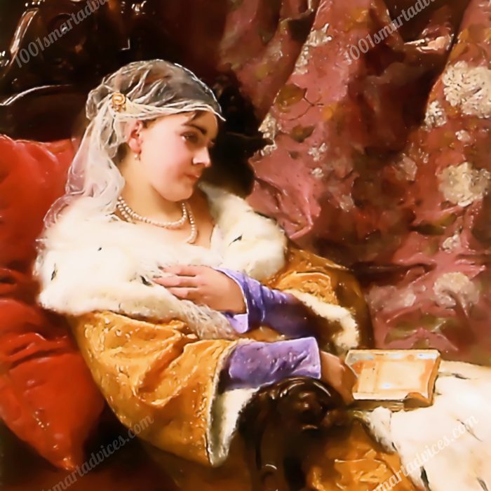 The Young Girl Reading by Charles-Louis Müller