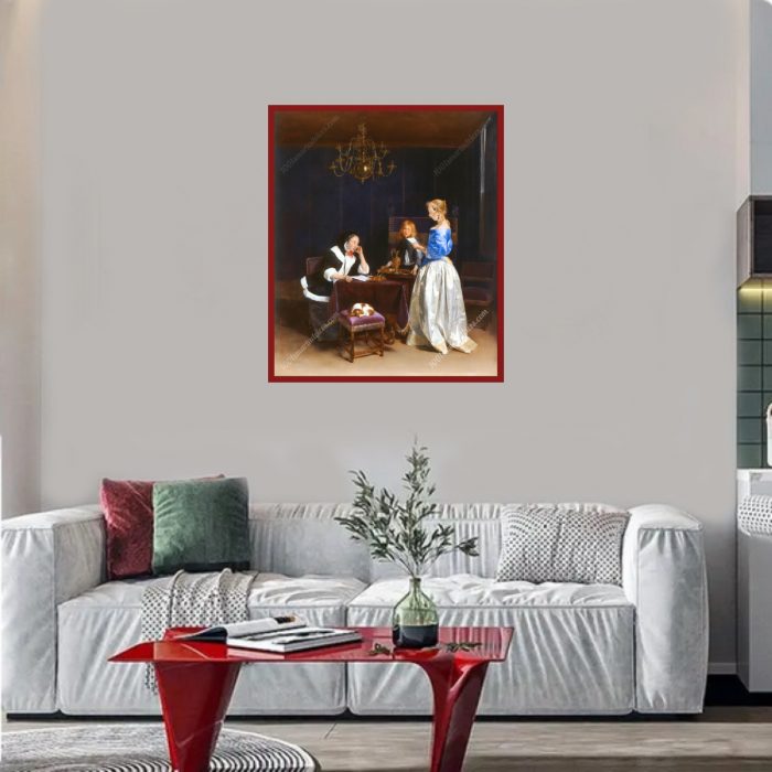 The Letter by Gerard ter Borch