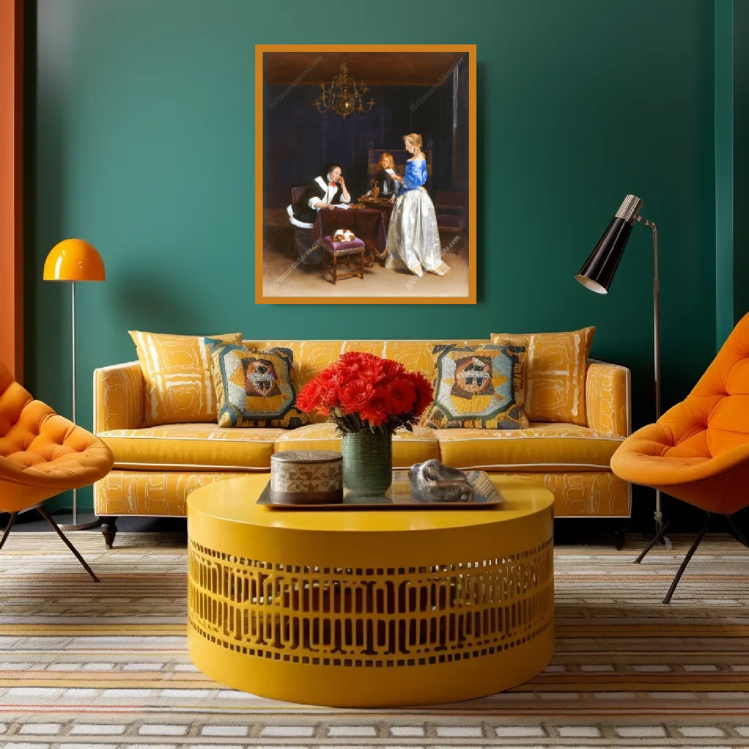 The Letter by Gerard ter Borch - Image 3