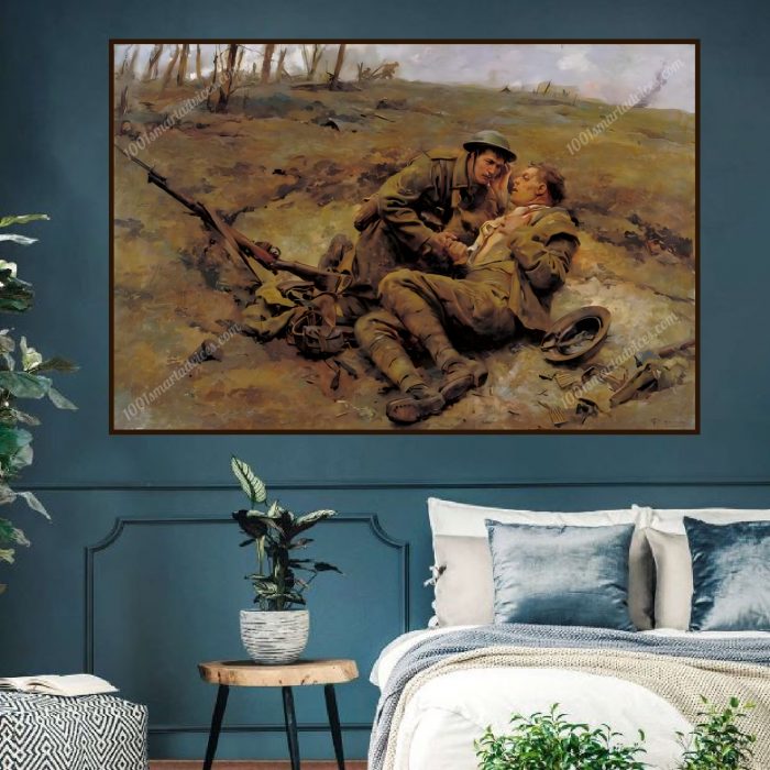 The Last Message by Fortunino Matania