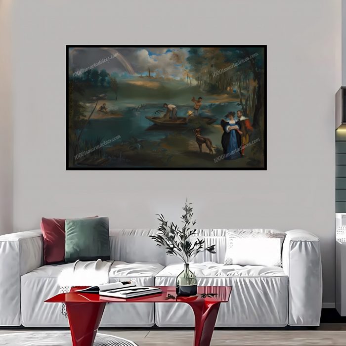 Fishing by Edouard Manet