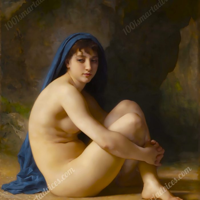 Seated Nude by William-Adolphe Bouguereau