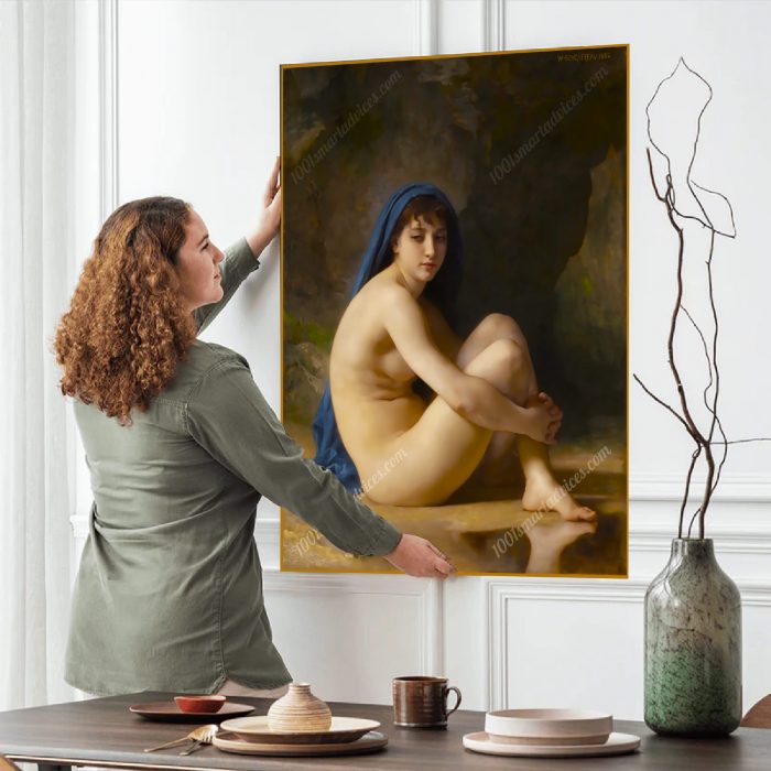 Seated Nude by William-Adolphe Bouguereau